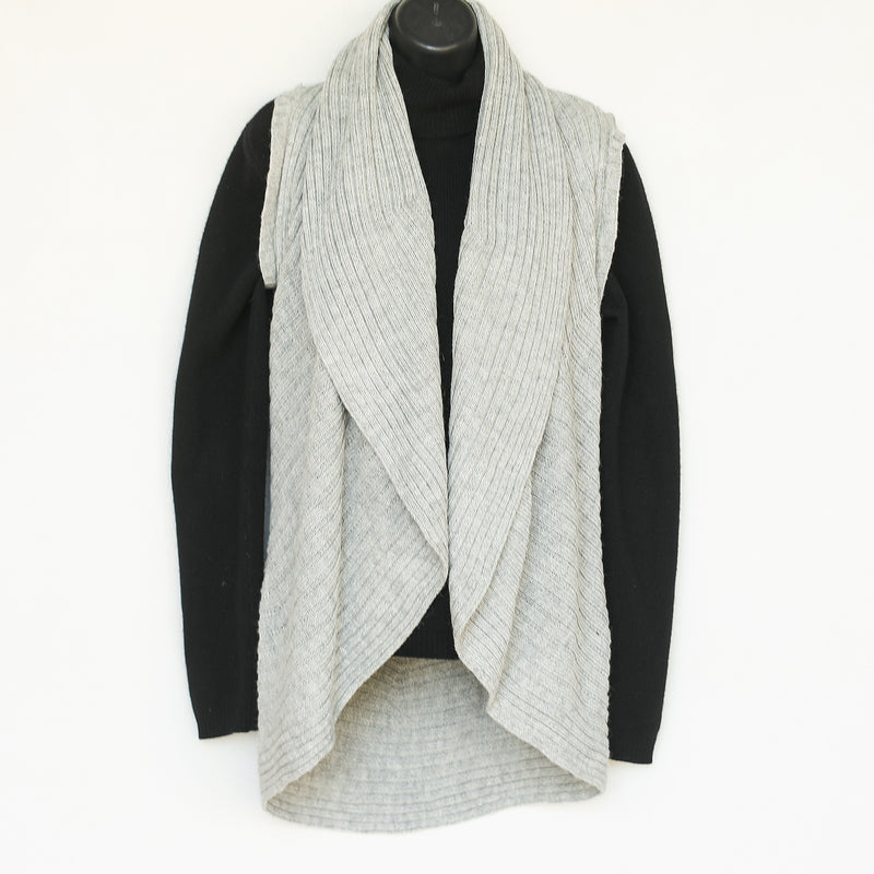 Sleeveless Cardigan solid colors