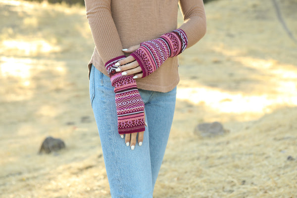 Women's Fingerless Mittens