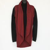 Sleeveless Cardigan solid colors