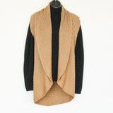 Sleeveless Cardigan solid colors