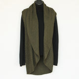 Sleeveless Cardigan solid colors